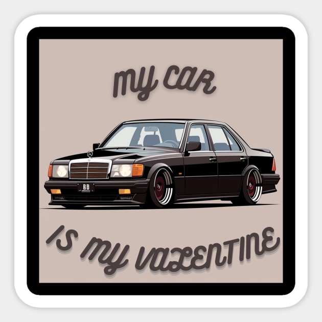 Mercedes valentines Sticker by AdaMazingDesign